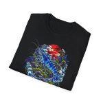 Blue Dream Caridina T-Shirt – Ukiyo-E Edition – Bild 3