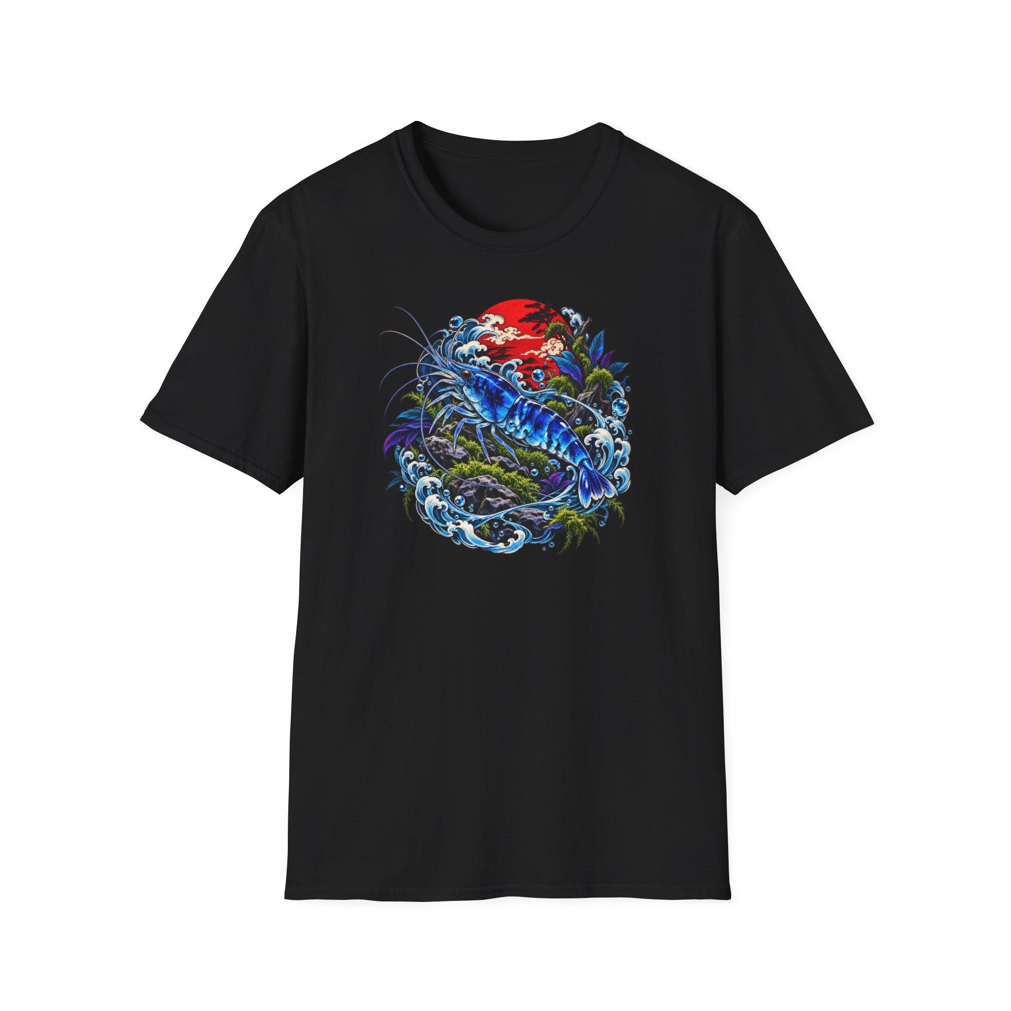 18185505566707309623_2048.jpeg Blue Dream Caridina T-Shirt – Ukiyo-E Edition – Bild 1